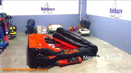 Nuestra @Duarry ISO 8 plazas, se hincha en menos de 30 segundos!!!