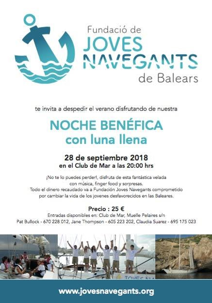 Noche benéfica con luna llena – Joves Navegants
