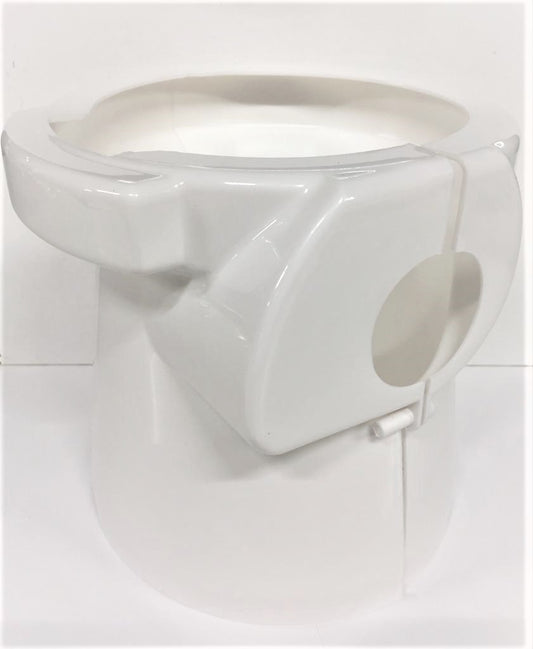 FUNDA PEDESTAL ALTO PARA INODOROS VACUFLUSH BLANCO