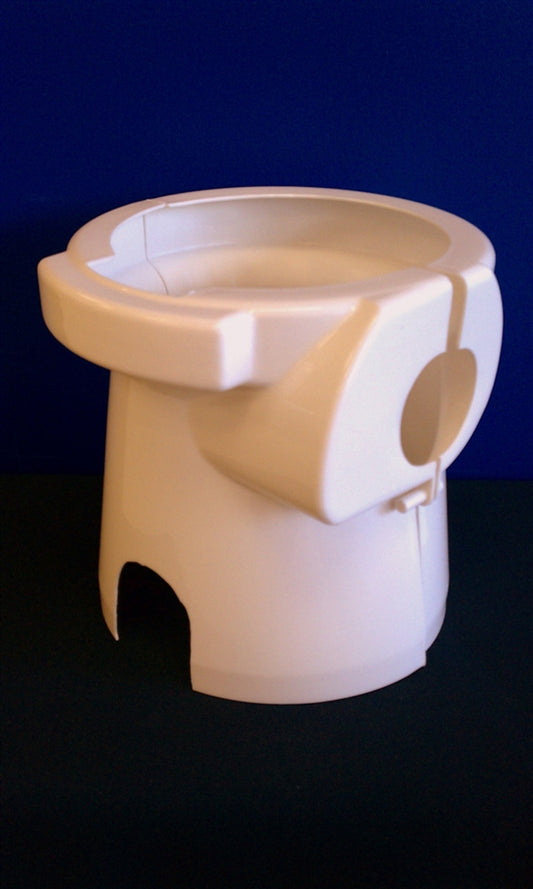 FUNDA PEDESTAL ALTO PARA INODOROS VACUFLUSH HUESO