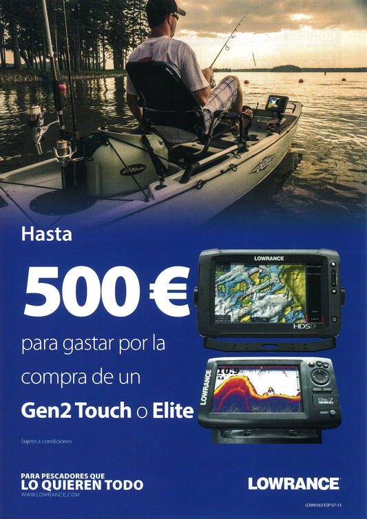 Nuevo ahorro con Lowrance