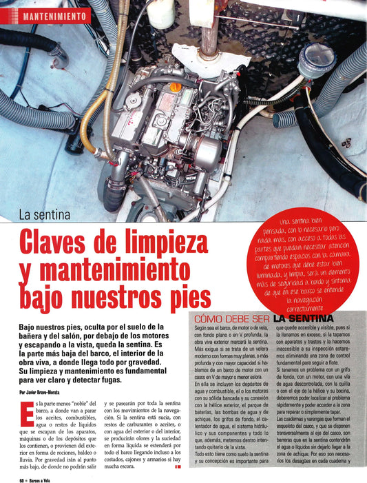 Claves de limpieza en la sentina