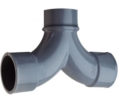 DOMETIC Double Elbow, 38 mm PVC pipe